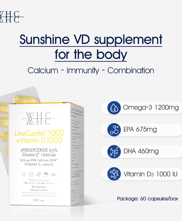 UnoCardio® 1000 + Vitamin D3