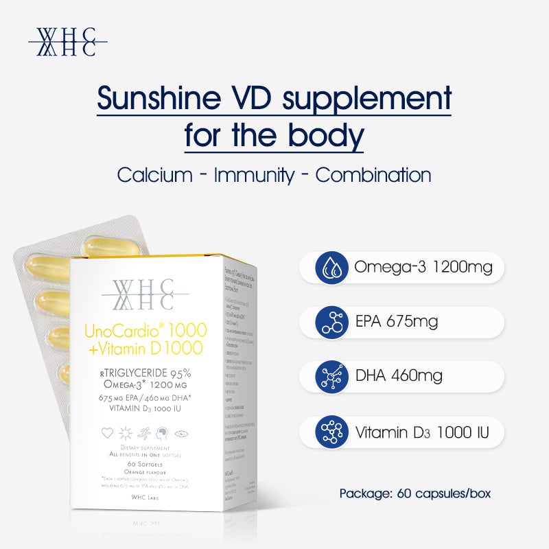 UnoCardio® 1000 + Vitamin D3