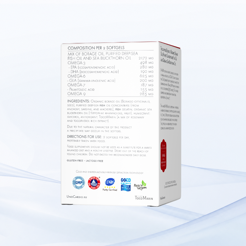 B-HADA® Full-Spectrum Omega 3·6·7·9 Complex with Sea Buckthorn and Borage