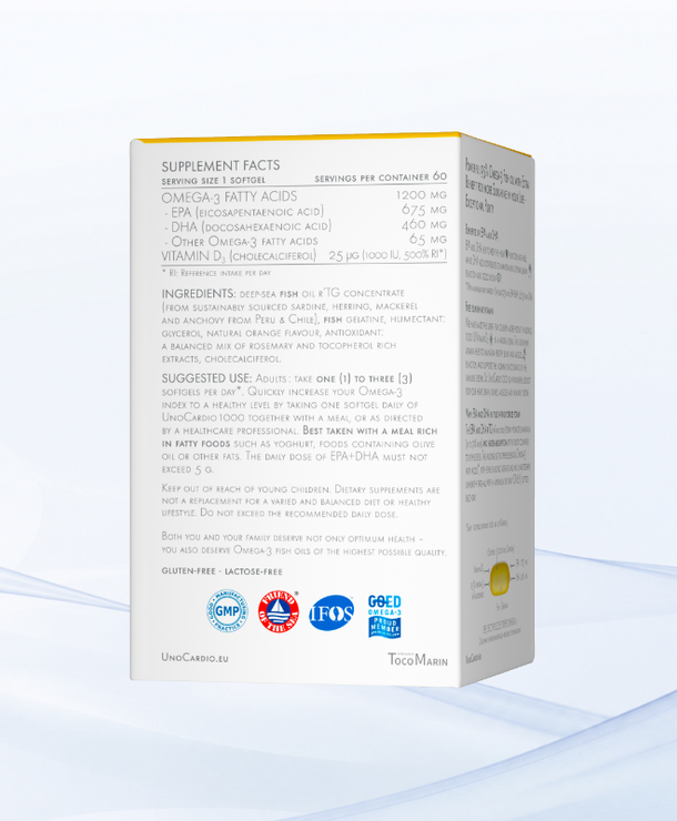 UnoCardio® 1000 + Vitamin D3