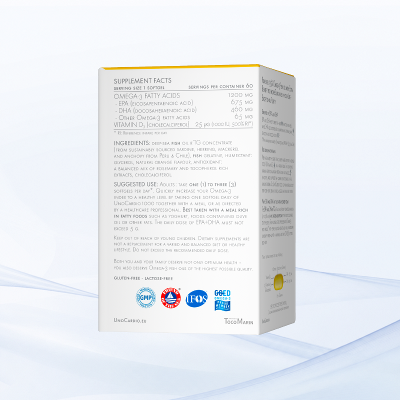 UnoCardio® 1000 + Vitamin D3